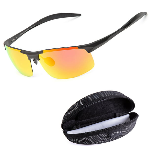 Aluminum Frame Polarized Sunglasses Men's Driving Glasses Sports Goggles UV400